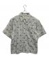 Candy Stripper（キャンディーストリッパー）の古着「Candy Stripper RIBBON STRIPE SHIRT」｜ホワイト