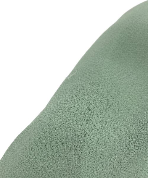 CELFORD（セルフォード）CELFORD (セルフォード) シフォンフリルブラウス グリーン サイズ:FREEの古着・服飾アイテム