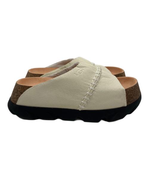 UGG（アグ）UGG (アグ) スライドサンダル ベージュ サイズ:23の古着・服飾アイテム
