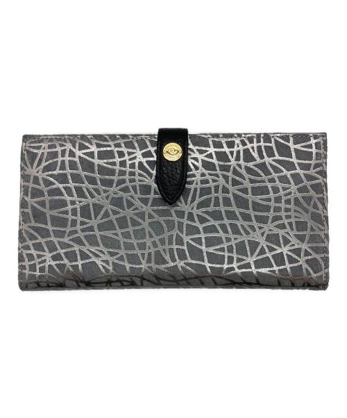 doracoluv（ドラコ）doracoluv (ドラコ) スリム ウォレット Teffy グレーの古着・服飾アイテム