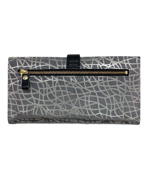 doracoluv（ドラコ）doracoluv (ドラコ) スリム ウォレット Teffy グレーの古着・服飾アイテム