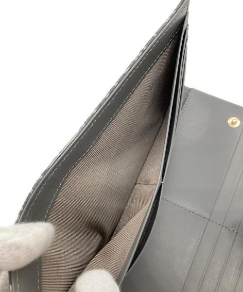 doracoluv（ドラコ）doracoluv (ドラコ) スリム ウォレット Teffy グレーの古着・服飾アイテム