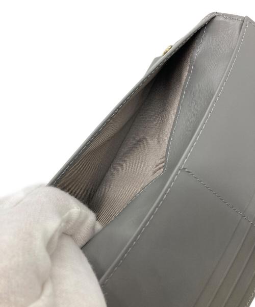 doracoluv（ドラコ）doracoluv (ドラコ) スリム ウォレット Teffy グレーの古着・服飾アイテム