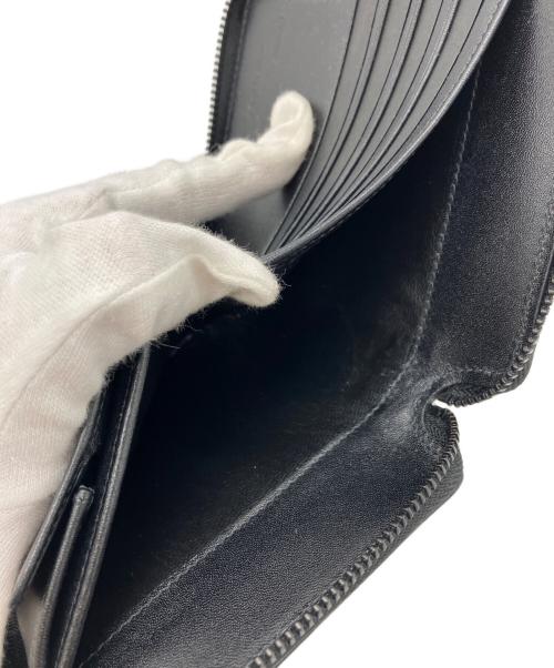 COMME des GARCONS（コムデギャルソン）COMME des GARCONS (コムデギャルソン) ZIPPER MEDLEY 2つ折り財布 ブラックの古着・服飾アイテム
