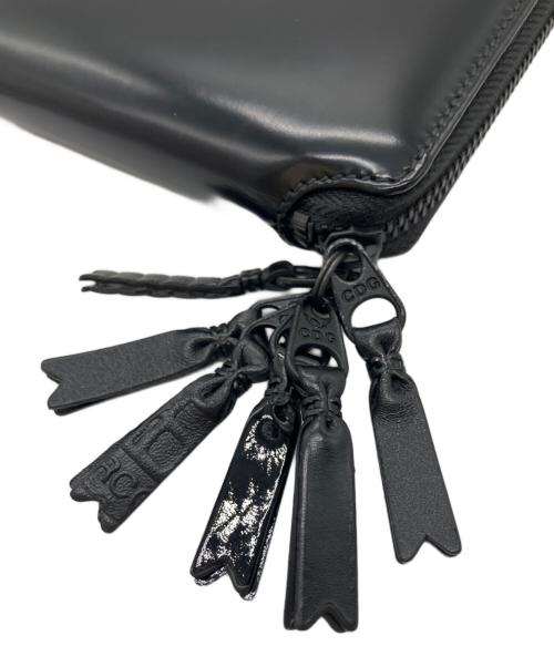 COMME des GARCONS（コムデギャルソン）COMME des GARCONS (コムデギャルソン) ZIPPER MEDLEY 2つ折り財布 ブラックの古着・服飾アイテム