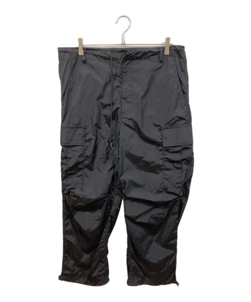 H BEAUTY&YOUTH（エイチ ビューティー&ユース）H BEAUTY&YOUTH (エイチ ビューティー&ユース) OLMETEX クランキー カーゴパンツ ブラック サイズ:Mの古着・服飾アイテム