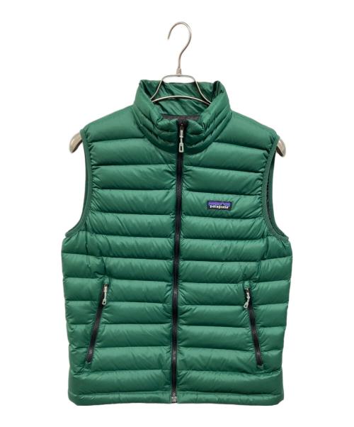 Patagonia（パタゴニア）Patagonia (パタゴニア) Down Sweater Vest グリーン サイズ:Sの古着・服飾アイテム