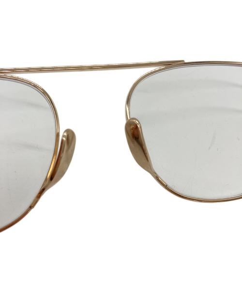 BuddyOptical（バディオプティカル）BuddyOptical (バディオプティカル) 伊達眼鏡 ゴールドの古着・服飾アイテム