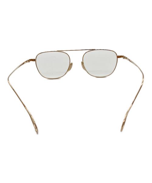 BuddyOptical（バディオプティカル）BuddyOptical (バディオプティカル) 伊達眼鏡 ゴールドの古着・服飾アイテム