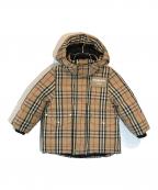 BURBERRYバーバリー）の古着「ノヴァチェックダウンジャケット」｜ベージュ
