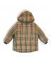 BURBERRY (バーバリー) ノヴァチェックダウンジャケット ベージュ サイズ:110cm：16000円