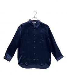 HOTEL LIKE INTERIOR（ホテル ライク インテリア）の古着「19匁シルクパジャマセットアップ」｜ネイビー