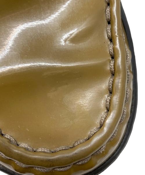TOD'S（トッズ）TOD'S (トッズ) エナメルシューズ カーキ サイズ:36 1/2の古着・服飾アイテム