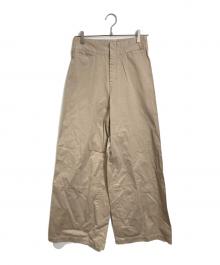 DEUXIEME CLASSE（ドゥーズィエム クラス）の古着「Bitchin パンツ　コットンパンツ　日本製」｜ベージュ