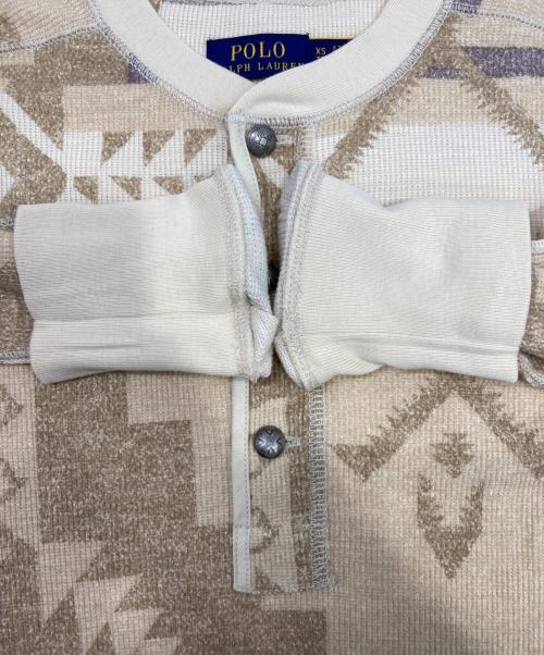 POLO RALPH LAUREN（ポロ・ラルフローレン）POLO RALPH LAUREN (ポロ・ラルフローレン) サウスウェスタンヘンリードレス ベージュ サイズ:XSの古着・服飾アイテム