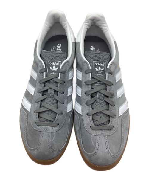 adidas（アディダス）adidas (アディダス) GAZELLE INDOOR グレー サイズ:25の古着・服飾アイテム