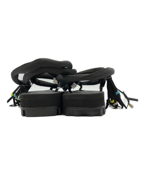 suicoke（スイコック）suicoke (スイコック) ALANUI (アラヌイ) Race up SUICOKE SANDAL ブラック サイズ:22㎝の古着・服飾アイテム