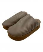 PIUMESTUDIOピウメスタジオ）の古着「SABOTサンダル」｜ブラウン