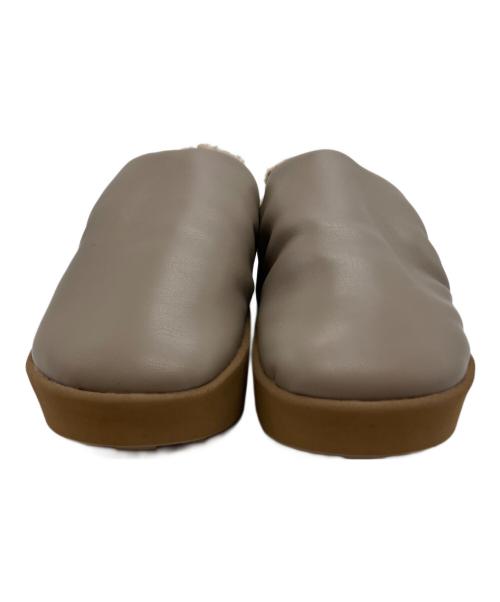 PIUMESTUDIO（ピウメスタジオ）PIUMESTUDIO (ピウメスタジオ) SABOTサンダル ブラウン サイズ:37の古着・服飾アイテム