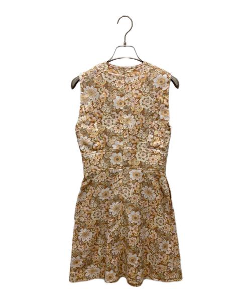ZIMMERMANN（ジマーマン）ZIMMERMANN (ジマーマン) リネンノースリーブワンピース オレンジ サイズ:SIZE 0の古着・服飾アイテム