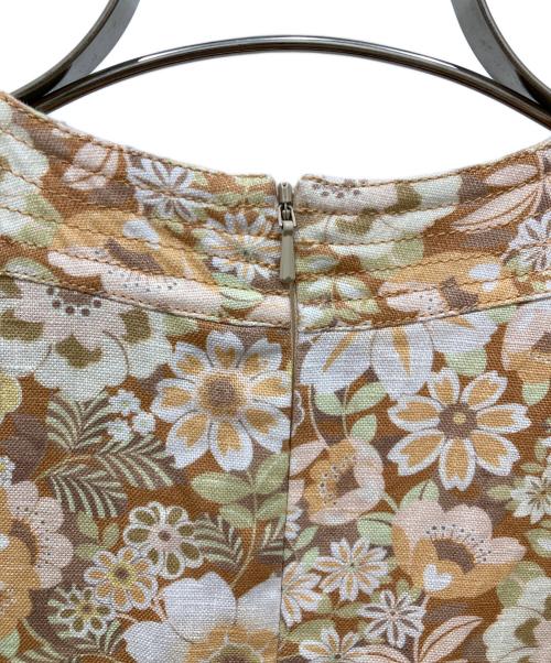 ZIMMERMANN（ジマーマン）ZIMMERMANN (ジマーマン) リネンノースリーブワンピース オレンジ サイズ:SIZE 0の古着・服飾アイテム
