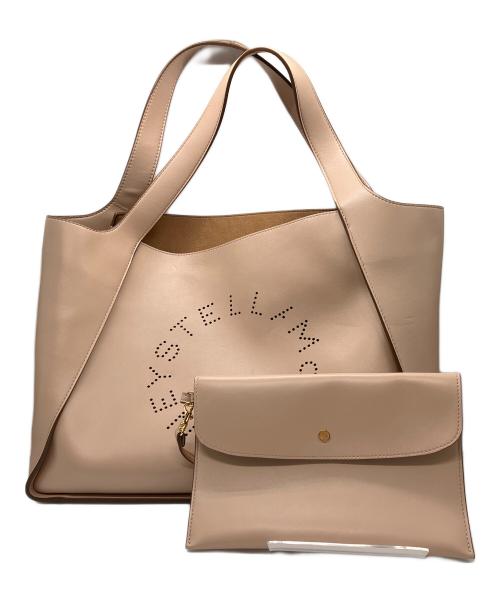 STELLA McCARTNEY（ステラマッカートニー）STELLA McCARTNEY (ステラマッカートニー) ステラロゴトートバッグ ピンクの古着・服飾アイテム
