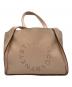 STELLA McCARTNEY (ステラマッカートニー) ステラロゴトートバッグ ピンク：32000円