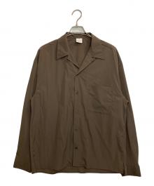 SEABEES（シービーズ）の古着「Zero gravity nylon Shirts」｜ブラウン