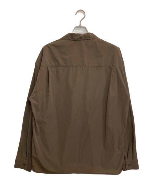 SEABEES（シービーズ）SEABEES (シービーズ) Zero gravity nylon Shirts ブラウン サイズ:LARGEの古着・服飾アイテム