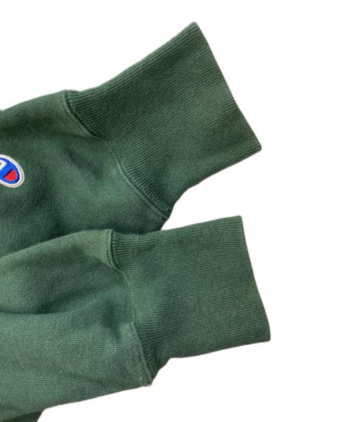 Champion REVERSE WEAVE（チャンピオン リバース ウィーブ）Champion REVERSE WEAVE (チャンピオン リバース ウィーブ) MoMA (モマ) クルーネックスウェット グリーン サイズ:Ｌの古着・服飾アイテム