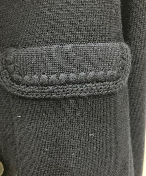 LA MAILLE SEZANE（ラ マイユ セザンヌ）LA MAILLE SEZANE (ラ マイユ セザンヌ) Betty Cardigan ネイビー サイズ:SIZE Sの古着・服飾アイテム