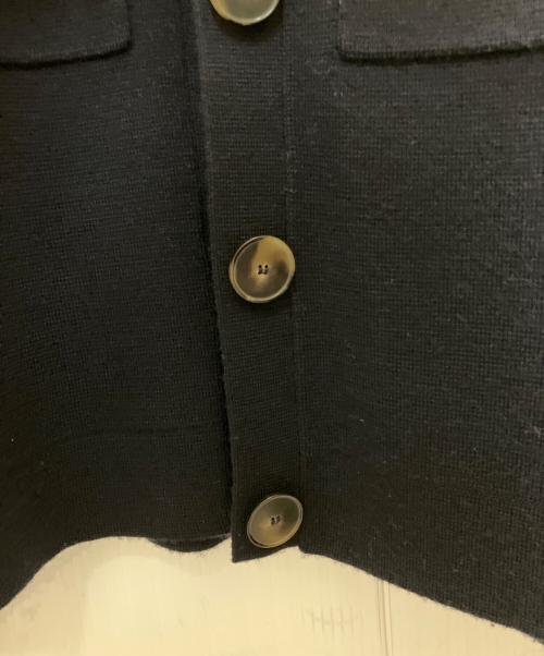 LA MAILLE SEZANE（ラ マイユ セザンヌ）LA MAILLE SEZANE (ラ マイユ セザンヌ) Betty Cardigan ネイビー サイズ:SIZE Sの古着・服飾アイテム