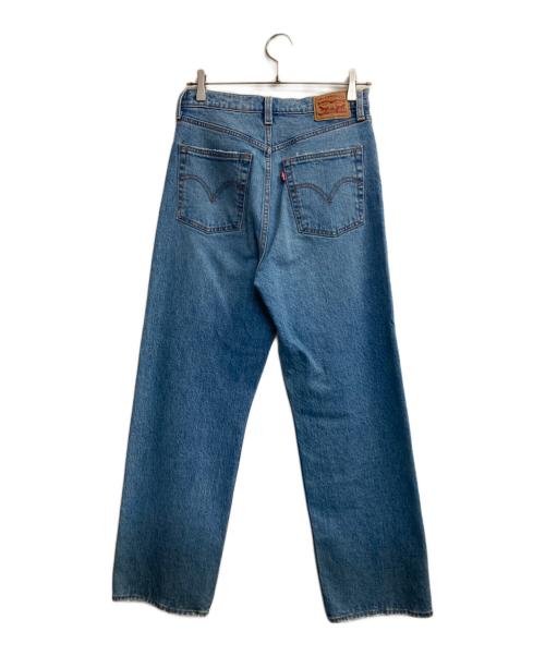 LEVI'S（リーバイス）LEVI'S (リーバイス) RIBCAGE STRAIGHT インディゴ サイズ:71㎝（W28）の古着・服飾アイテム