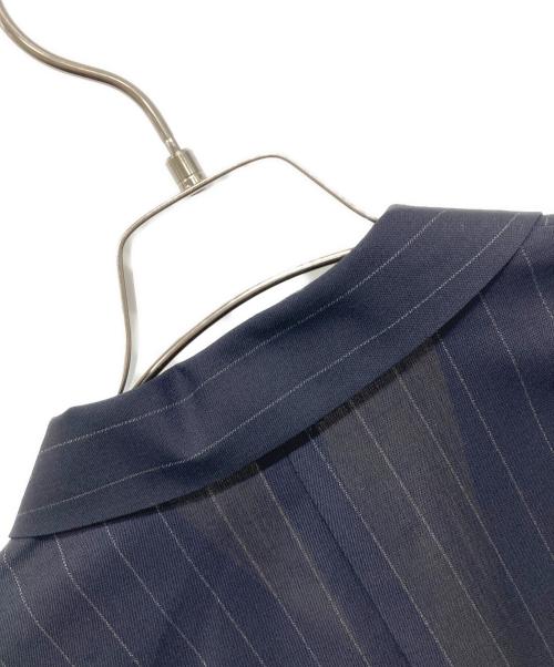 allureville（アルアバイル）allureville (アルアバイル) トリアセサイロピークドラペルジャケット ネイビー サイズ:SIZE2 未使用品の古着・服飾アイテム