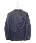 allureville（アルアバイル）の古着「トリアセサイロピークドラペルジャケット」｜ネイビー