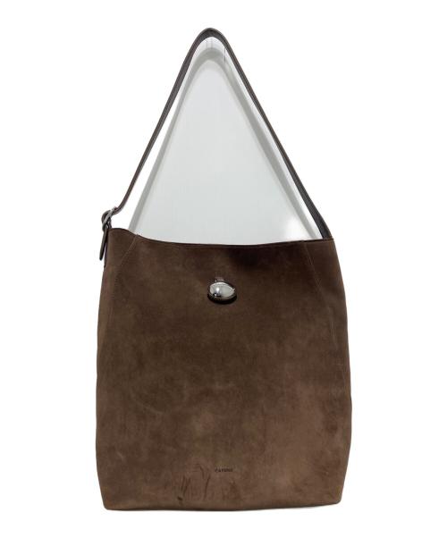 CAFUNE（カフネ）CAFUNE (カフネ) DROP HOBO ブラウンの古着・服飾アイテム