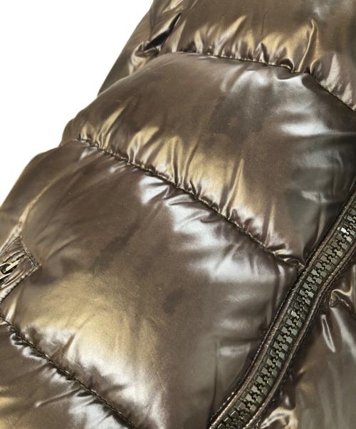 MONCLER（モンクレール）MONCLER (モンクレール) MAYAダウンジャケット ブラウン サイズ:1の古着・服飾アイテム