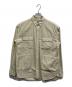 NANGA（ナンガ）の古着「C/N Ripstop Camp L/S Shirt」｜ベージュ