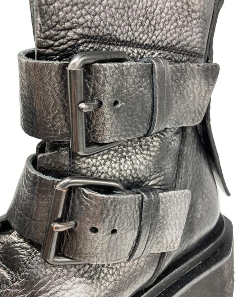 ph7+（ピアッカセッテ）ph7+ (ピアッカセッテ) 厚底　サイドジップ　ブーツ ブラック サイズ:37の古着・服飾アイテム