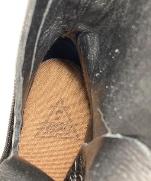 ph7+（ピアッカセッテ）ph7+ (ピアッカセッテ) 厚底　サイドジップ　ブーツ ブラック サイズ:37の古着・服飾アイテム