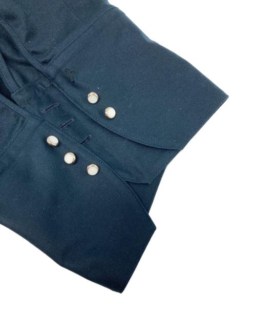 foufou（フーフー）foufou (フーフー) クラシックボタンダブルブレストワンピース/FF241OP03 ネイビー サイズ:1の古着・服飾アイテム