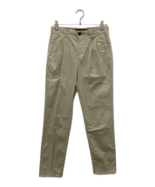 INCOTEX（インコテックス）INCOTEX (インコテックス) ガーメントダイオーガニックコットンストレッチ2プリーツテーパードチノ ベージュ サイズ: 73.5cm (W29)の古着・服飾アイテム