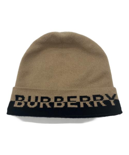 BURBERRY（バーバリー）BURBERRY (バーバリー) MH CORE CASHMERE BEANIE ブラウン サイズ:下記参照の古着・服飾アイテム