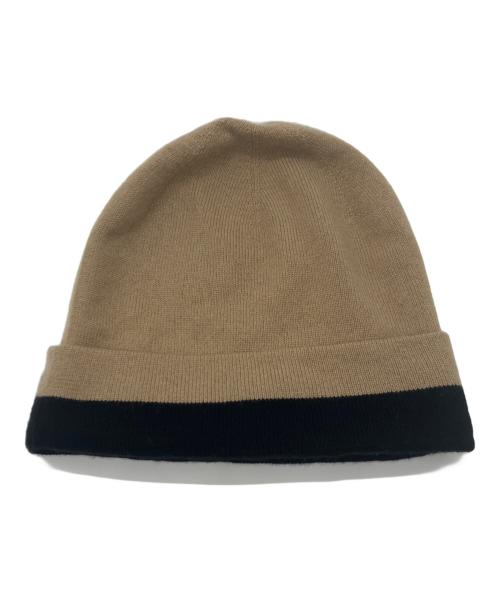 BURBERRY（バーバリー）BURBERRY (バーバリー) MH CORE CASHMERE BEANIE ブラウン サイズ:下記参照の古着・服飾アイテム