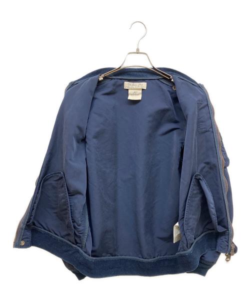 REMI RELIEF（レミレリーフ）REMI RELIEF (レミレリーフ) MA-1 ブルゾン ネイビー サイズ:Mの古着・服飾アイテム