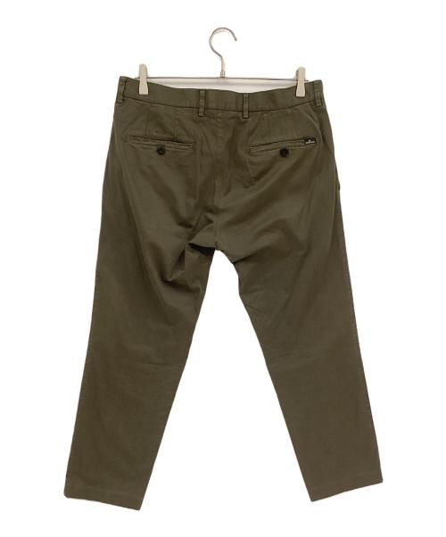 STONE ISLAND（ストーンアイランド）STONE ISLAND (ストーンアイランド) ストレートパンツ オリーブ サイズ:32の古着・服飾アイテム