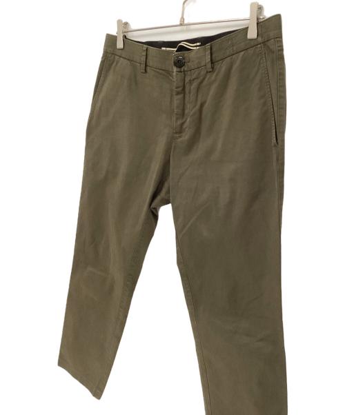 STONE ISLAND（ストーンアイランド）STONE ISLAND (ストーンアイランド) ストレートパンツ オリーブ サイズ:32の古着・服飾アイテム