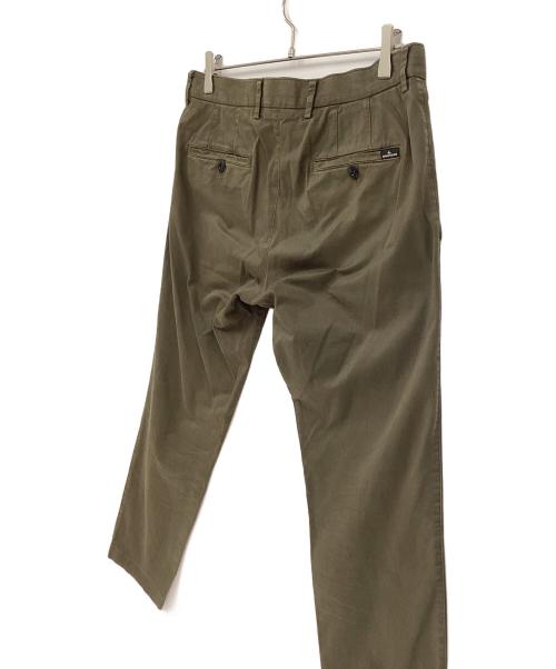 STONE ISLAND（ストーンアイランド）STONE ISLAND (ストーンアイランド) ストレートパンツ オリーブ サイズ:32の古着・服飾アイテム