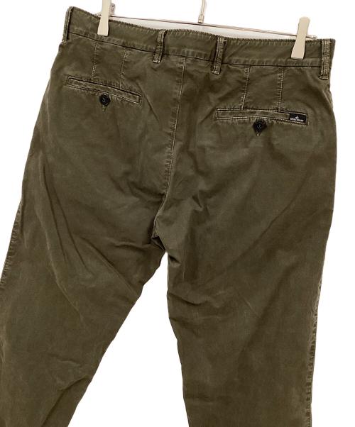 STONE ISLAND（ストーンアイランド）STONE ISLAND (ストーンアイランド) ストレートパンツ オリーブ サイズ:W32の古着・服飾アイテム