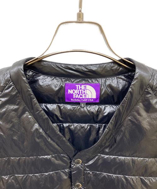 THE NORTHFACE PURPLELABEL（ザ・ノースフェイス パープルレーベル）THE NORTHFACE PURPLELABEL (ザ・ノースフェイス パープルレーベル) 65/35 Down Cardigan ブラック サイズ:Lの古着・服飾アイテム